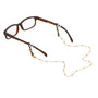 Chaîne de lunettes dorée