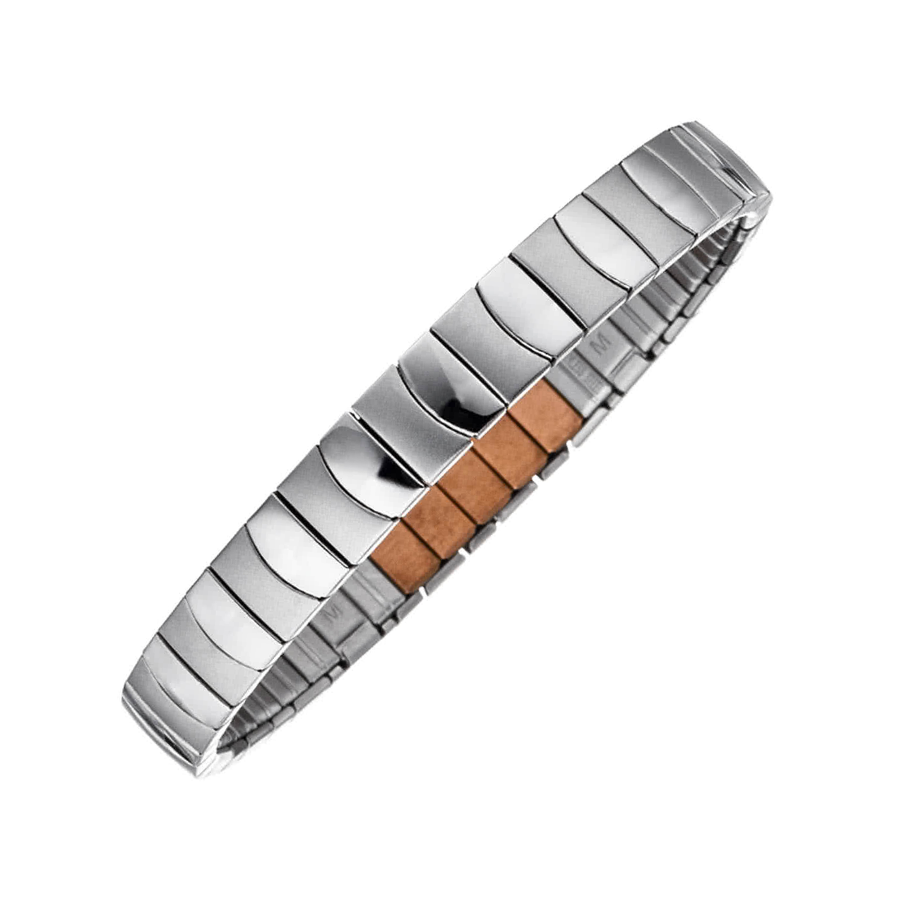 Flexi-Armband Classix silber Matt-Glanz