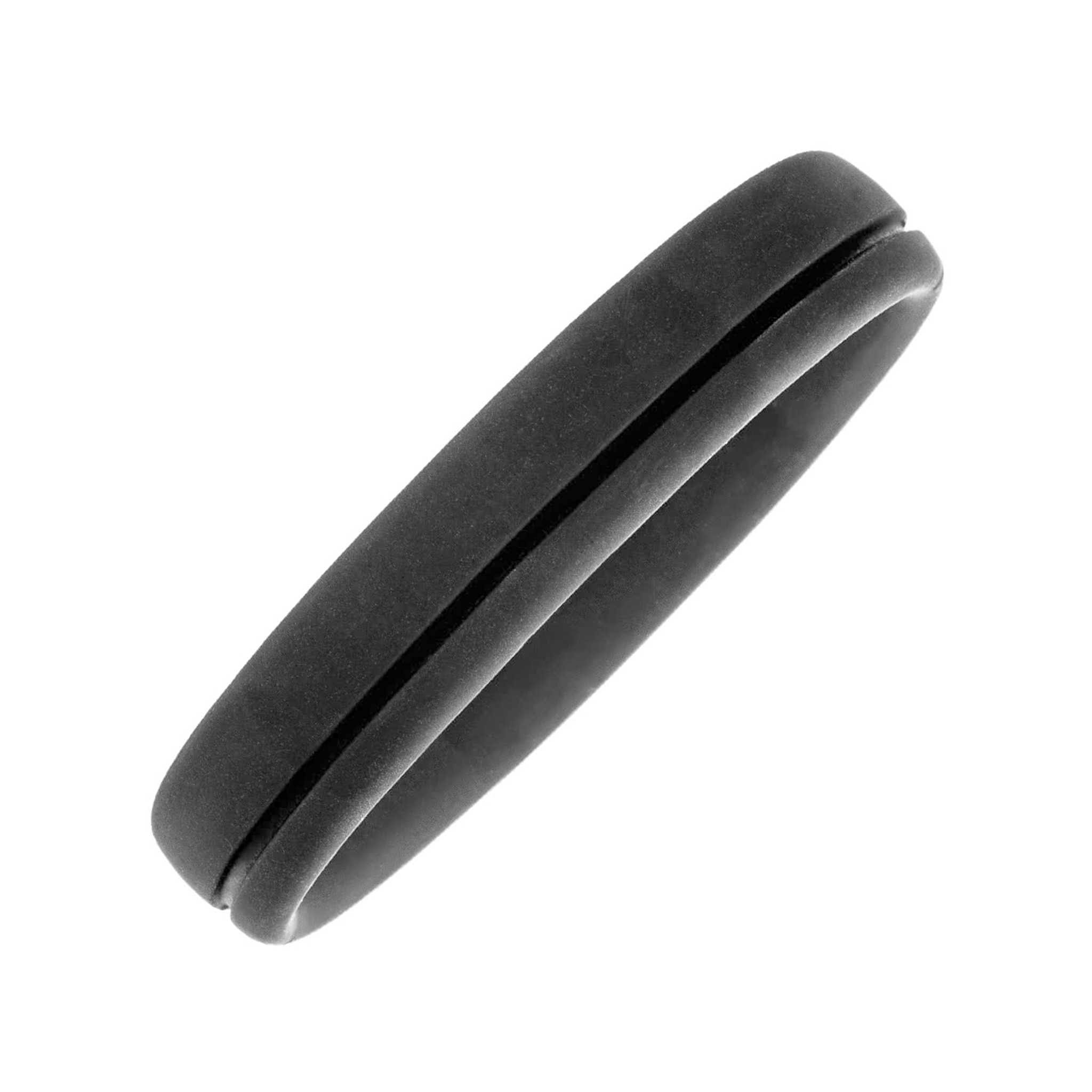 Bracelet magnétique en silicone noir