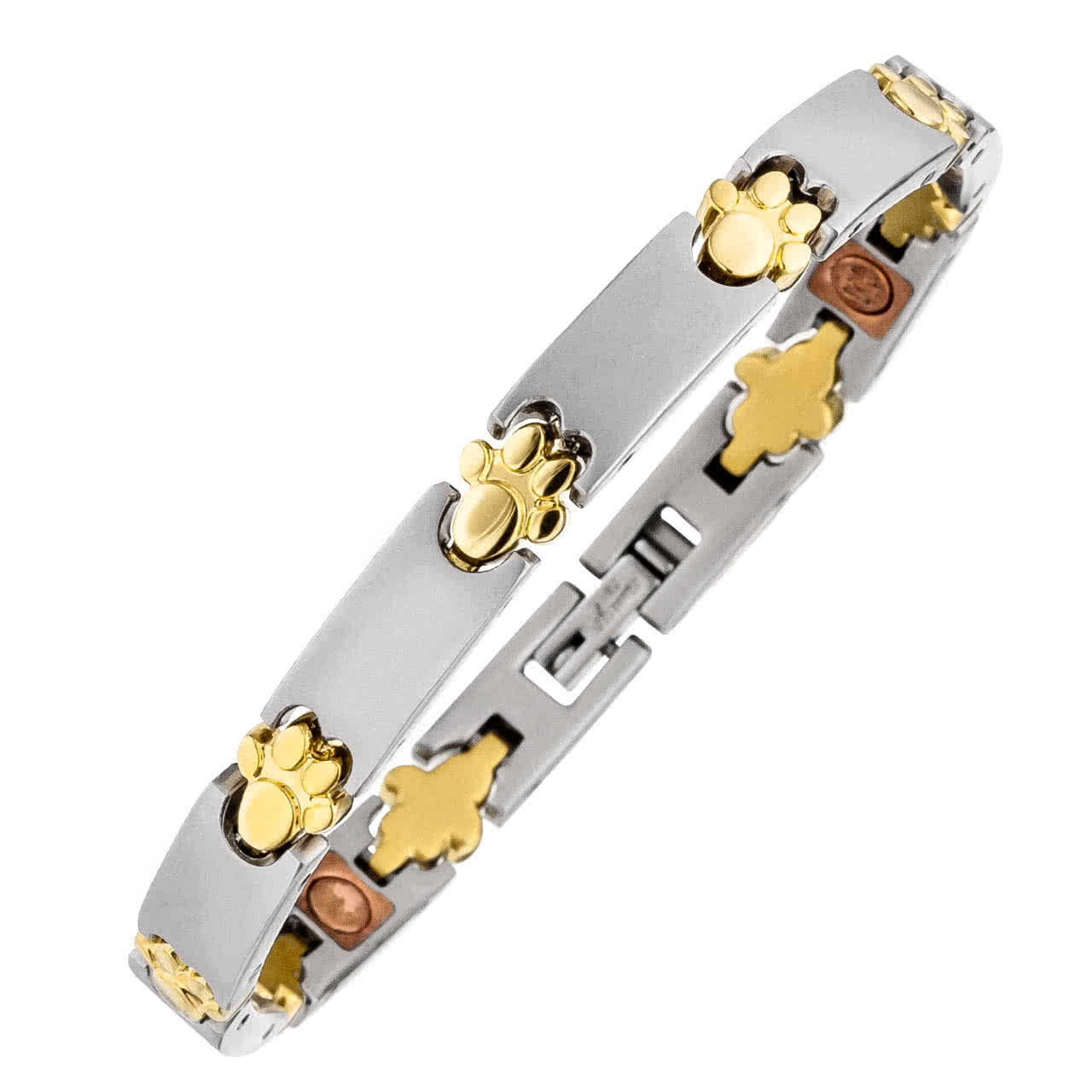 gliederarmband-pfote-bicolor-4380